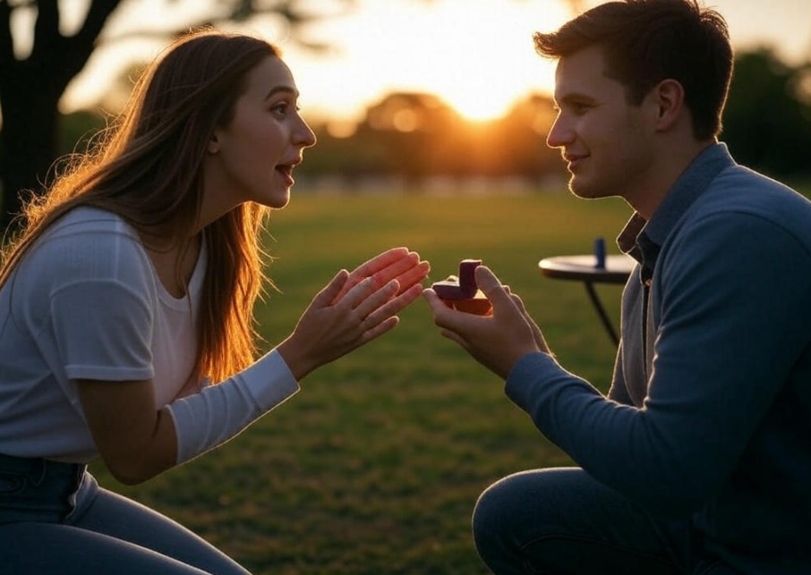 Asking girl for becoming girlfriend
