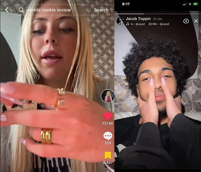 Jason Toppin and Liv Walker online buzz